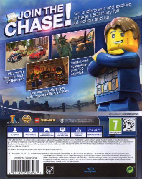 LEGO City Undercover dos