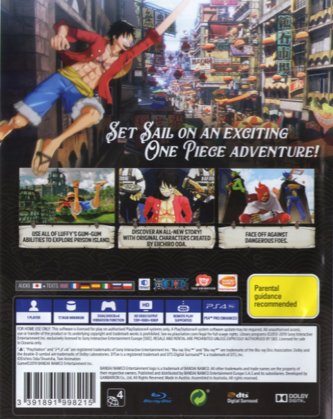 One Piece - World Seeker dos