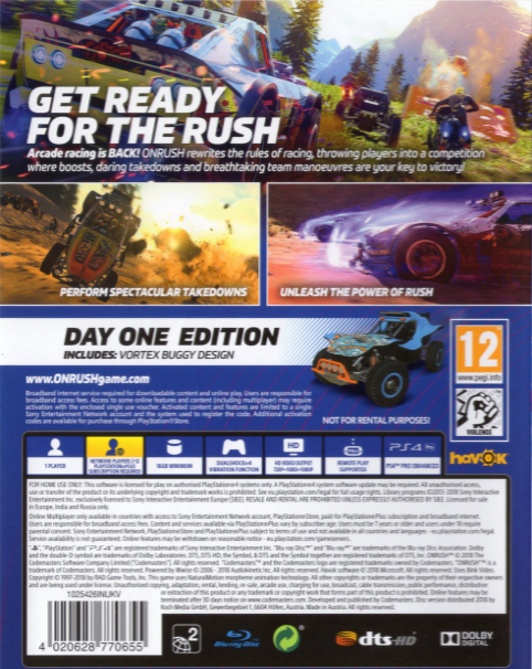 Onrush dos