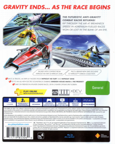 WipEout - Omega Collection dos