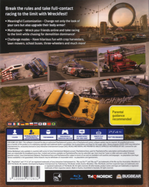 Wreckfest dos