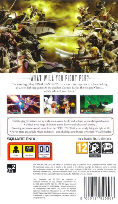 Dissidia : Final Fantasy dos