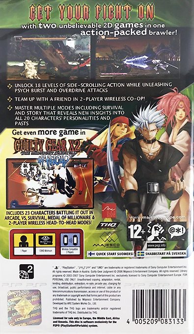 Guilty Gear Judgment dos