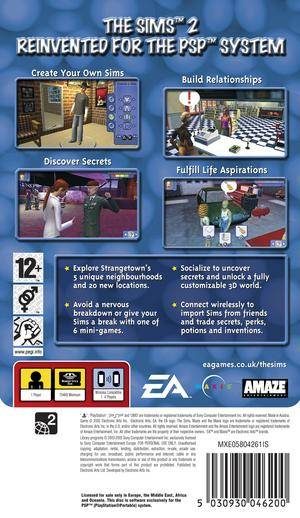 Les Sims 2 - Dos