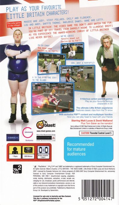 Little Britain - The Video Game dos