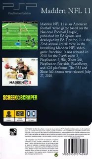 Madden NFL 11 - Dos