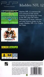 Madden NFL 12 - Dos