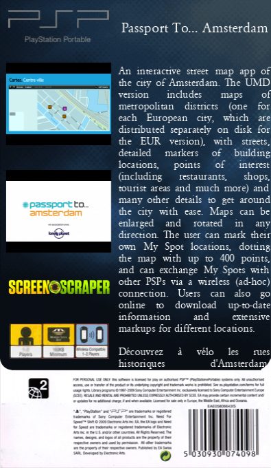 Passport To Amsterdam - Dos