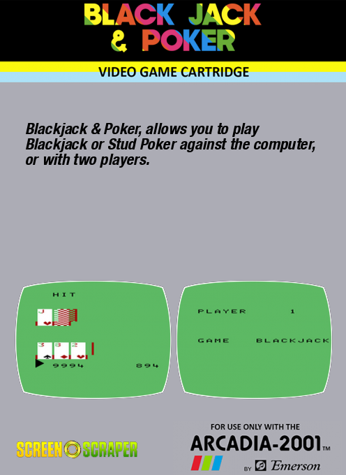 Black Jack & Poker - Dos