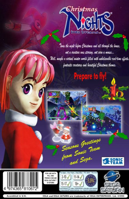 Christmas NiGHTS into Dreams - Dos