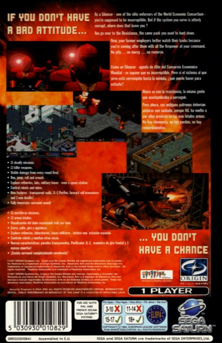 Crusader : No Remorse - Dos