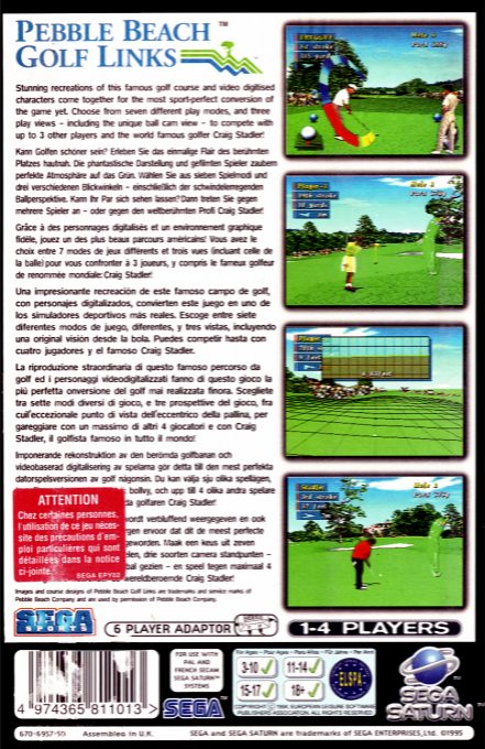 Pebble Beach Golf Links - Dos