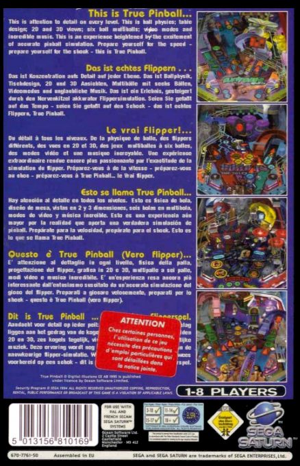 True Pinball - Dos