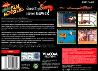 Aaahh!!! Real Monsters - Dos