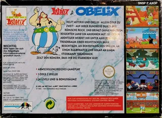 Astérix And Obélix - Dos