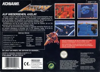 Axelay - Dos