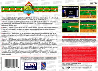 ESPN Baseball Tonight - Dos