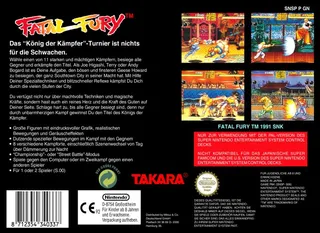 Fatal Fury - Dos