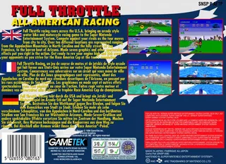Full Throttle : All-American Racing - Dos