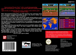 International Tennis Tour - Dos