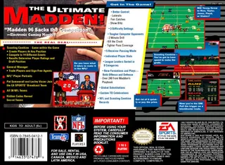 Madden NFL 96 - Dos