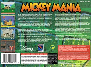 Mickey Mania : The Timeless Adventures of Mickey Mouse - Dos