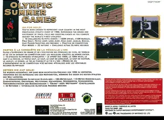 Olympic Summer Games - Dos