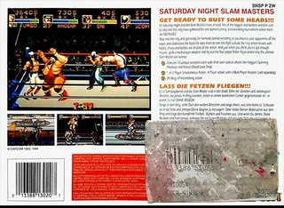 Saturday Night Slam Masters - Dos