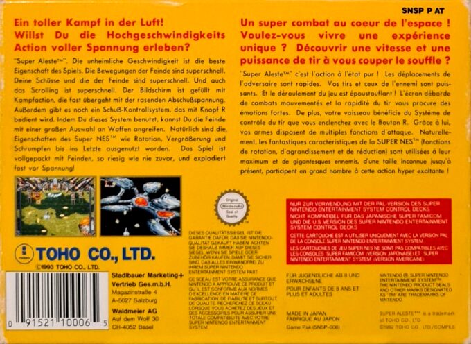 Jaquette arrière