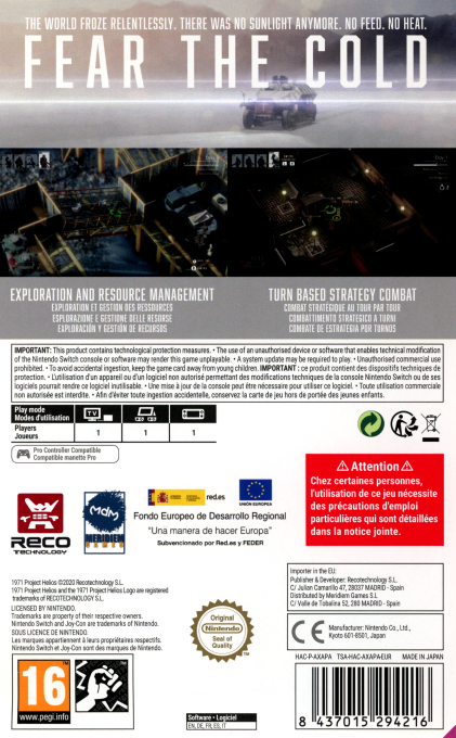 1971 Project Helios - Dos