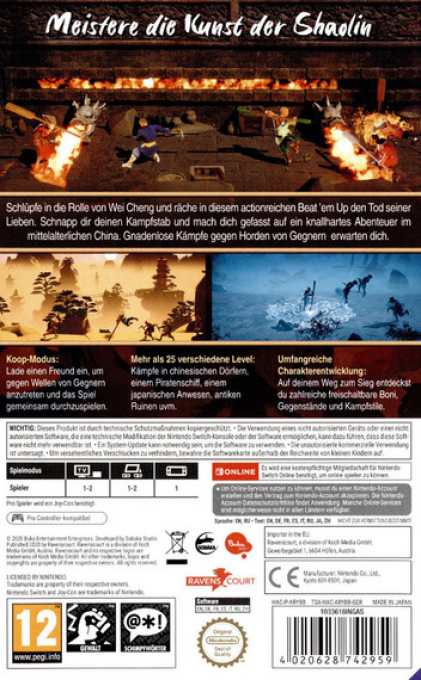 9 Monkeys of Shaolin - Dos