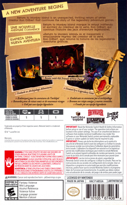 Return to Monkey Island - Dos