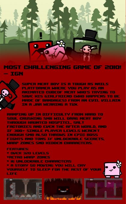 Super Meat Boy - Dos