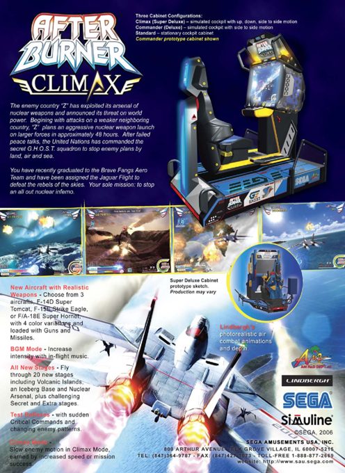 After Burner Climax - Dos