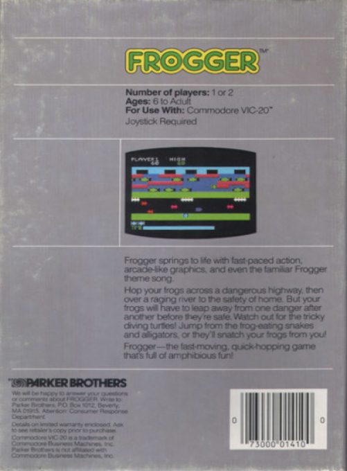 Frogger - Dos