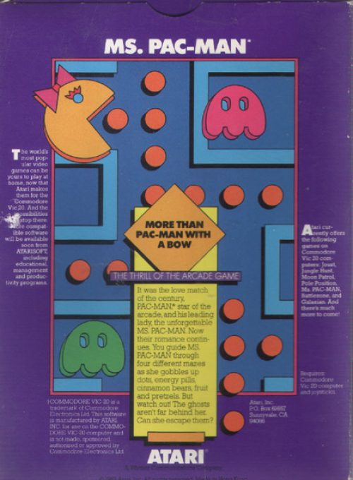 Ms. Pac-Man dos