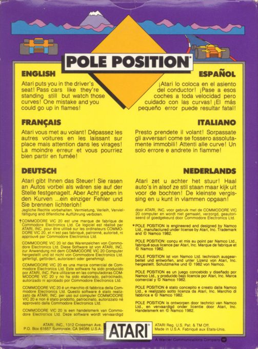 Pole Position dos