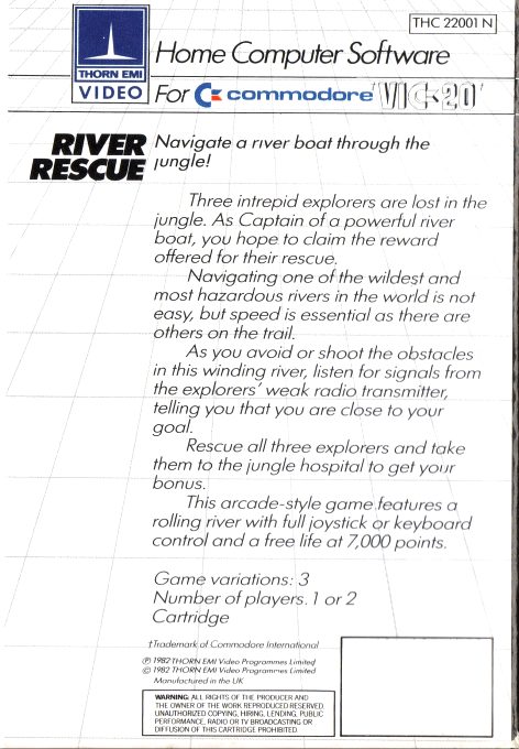 River Rescue - Dos