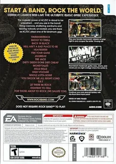 AC/DC Live : Rock Band Track Pack - Dos
