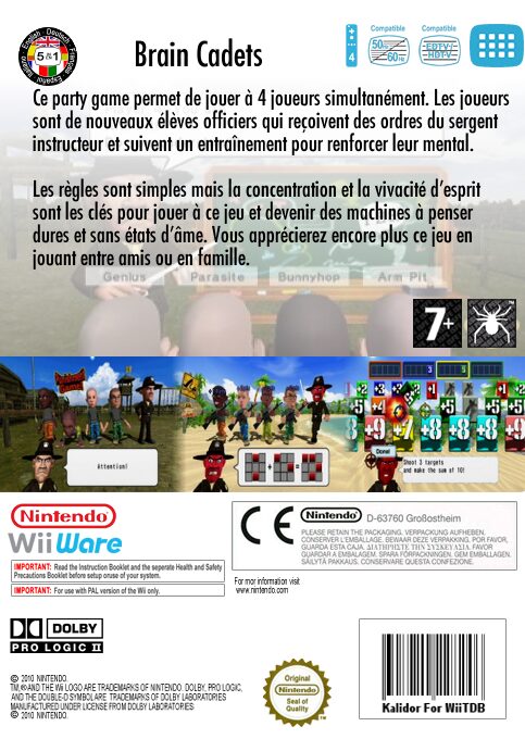 Jaquette arrière