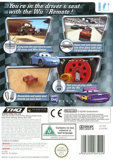 Cars : Quatre Roues - Dos