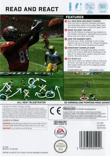 Madden NFL 08 - Dos