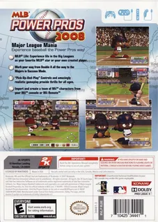 Mlb Power Pros 2008 - Dos