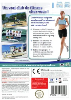 Mon Coach Personnel : Club Fitness - Dos