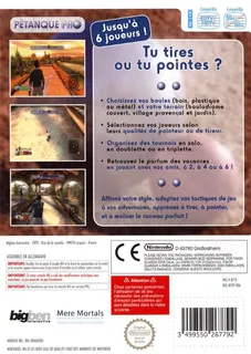 Pétanque Pro - Dos