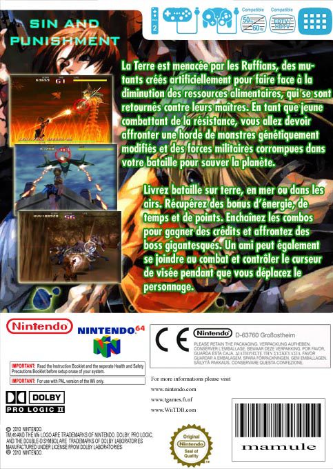Sin and Punishment dos
