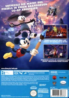 Disney Epic Mickey : Le Retour des Héros - Dos