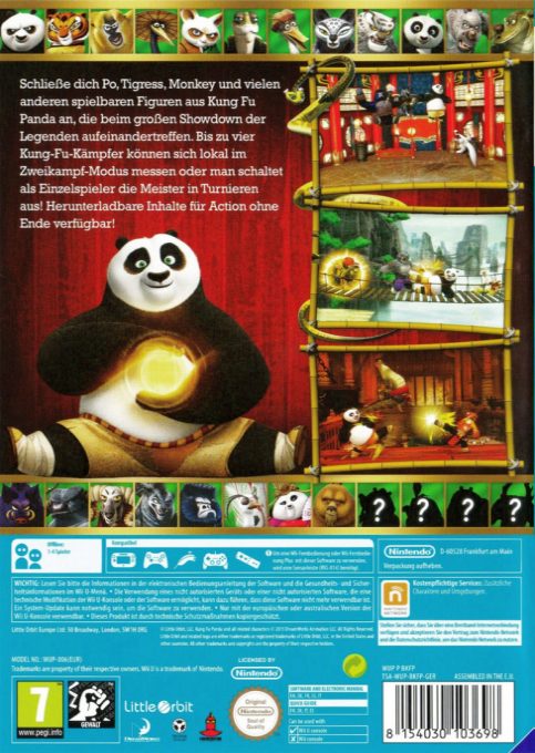 Kung Fu Panda : Le Choc des Légendes - Dos