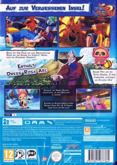 One Piece : Unlimited World Red - Dos