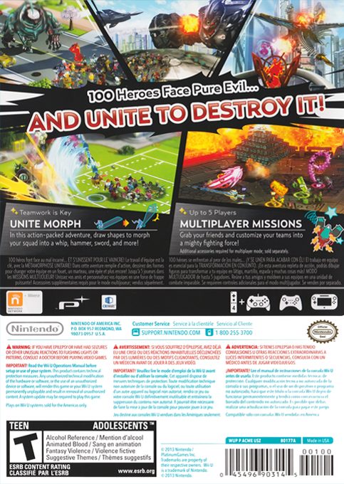 The Wonderful 101 - Dos